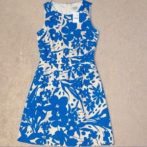 Gorgeous Floral Blue and White J.Crew Dress